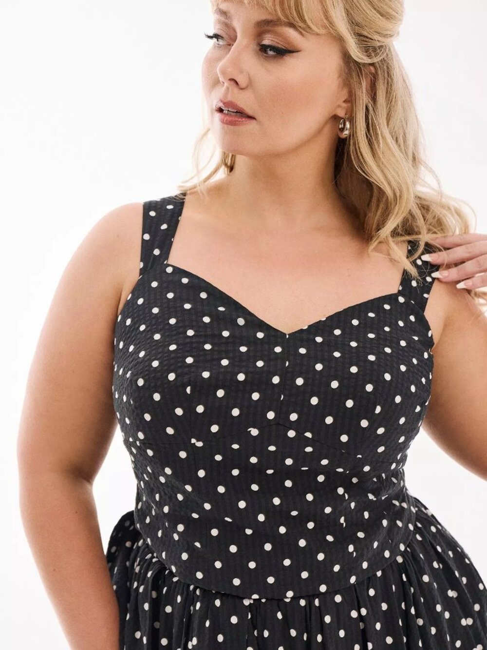 NWT Torrid/Retro Chic Sweetheart Crop Top